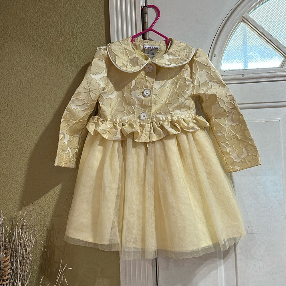 Blueberries boulevard spring dress